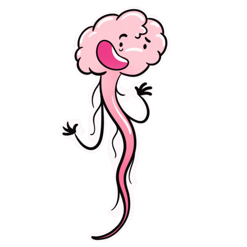 Brain Nervio Sticker