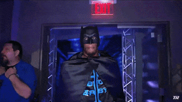 Bruce Wayne Halloween GIF by Top Rank Boxing