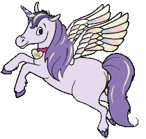 Magic Unicorn Sticker by Soulhorse.de