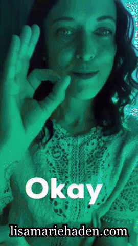 Its Okay Ok GIF by Lisa Haden