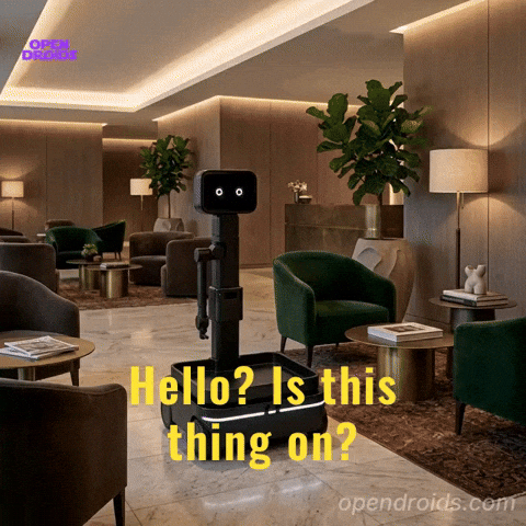 Robot Hello GIF by OpenDroids