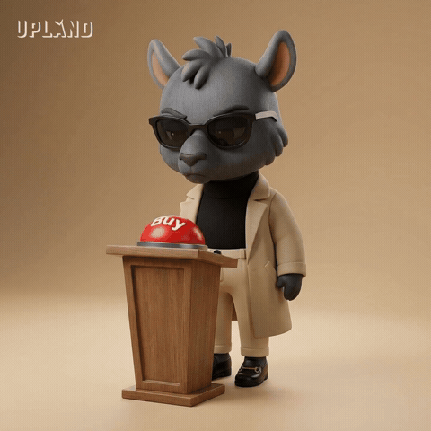 Red Button Counter GIF