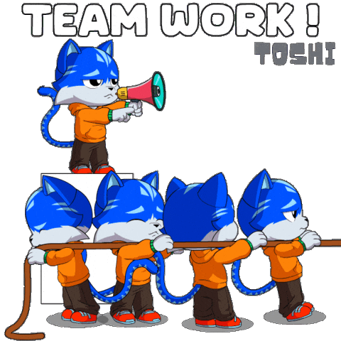 Cat Success Sticker by Toshithecat