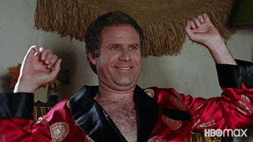 Excited Will Ferrell GIF by HBO Max