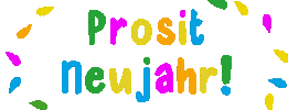 Neujahr Sticker