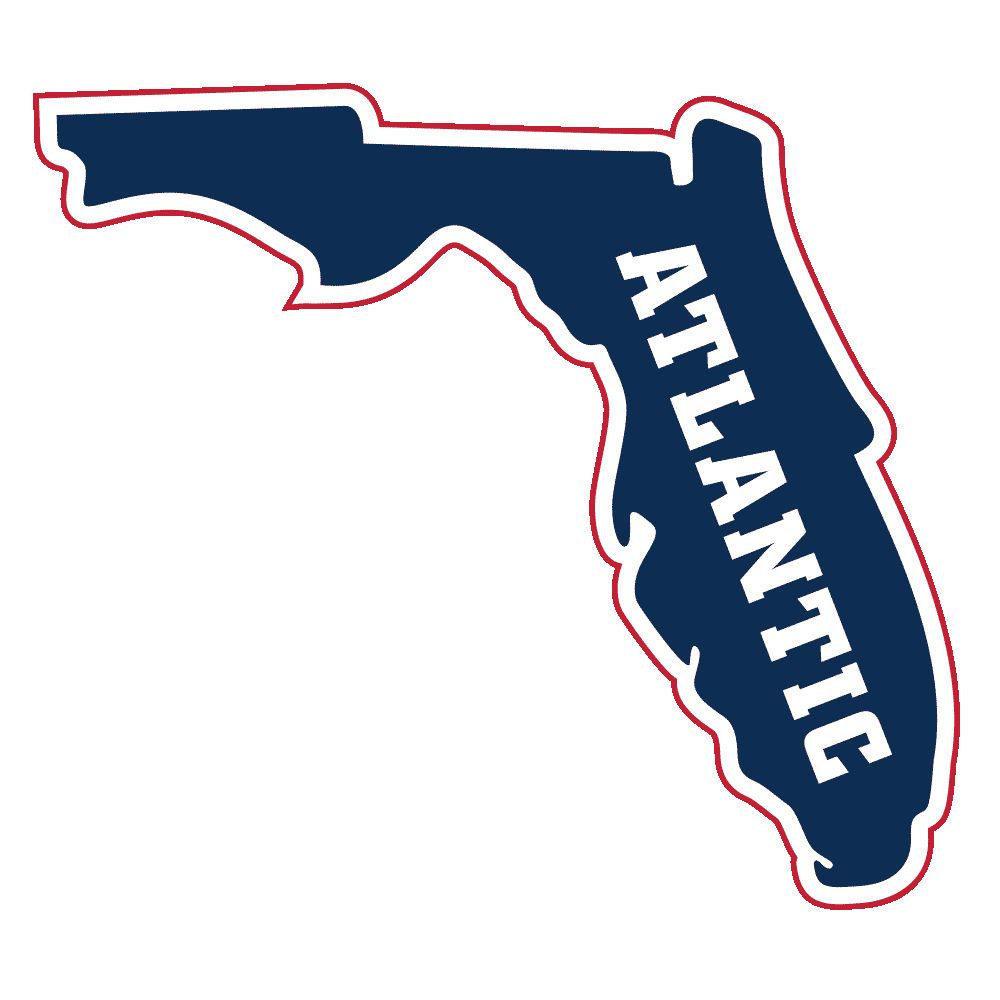 Fau Sticker by Florida Atlantic University