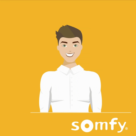 Hair Thumb GIF by Somfy