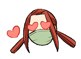 In Love Heart Sticker by re:ON Comics