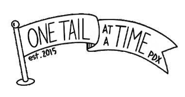 One Tail at a Time | PDX Sticker