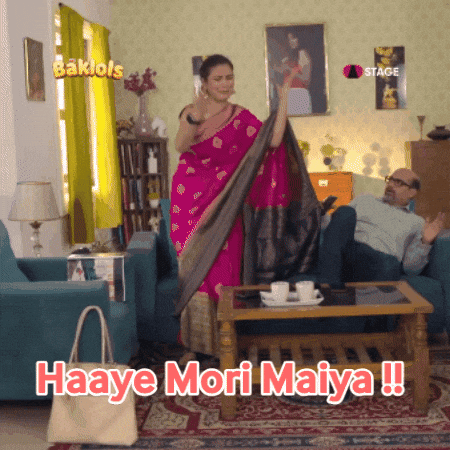 Baklol GIF by STAGE APP - OTT for Bharat