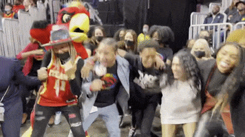 Atlanta Hawks Dancing GIF by Renee Montgomery