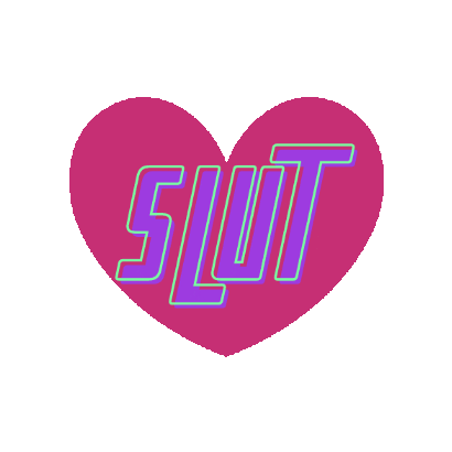 Heart Love Sticker by Sluts Redefined!
