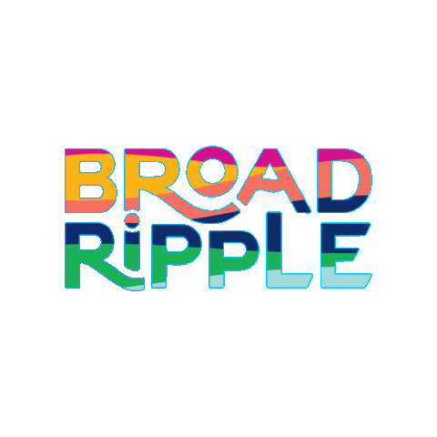 broadrippleindy Sticker