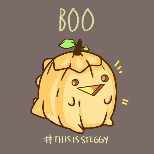 Jack O Lantern Halloween GIF by Steggy