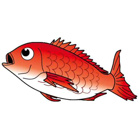 Fish 魚 Sticker by magbite