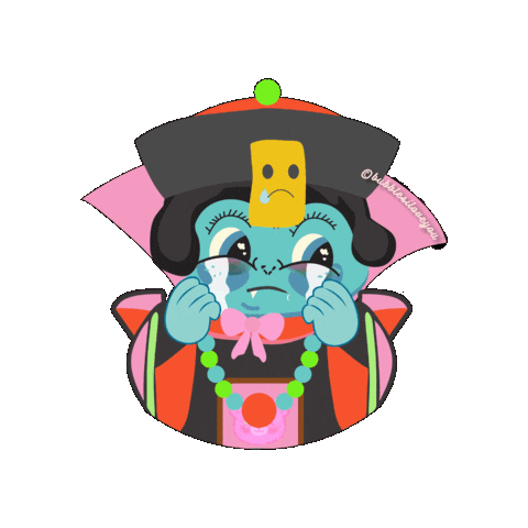 Sad Oh No Sticker