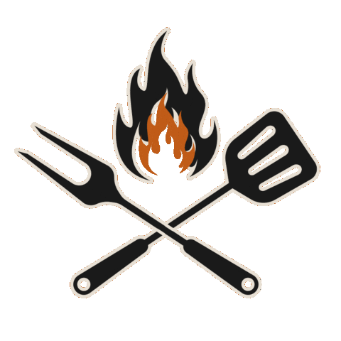 Fire Bbq Sticker by Luxe Espacios Mallorca