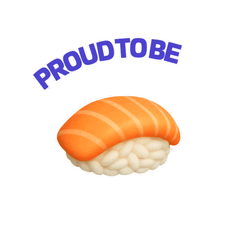 Sushi Salmon Sticker by klooktravel