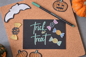 Trick Or Treat Halloween GIF by STABILO