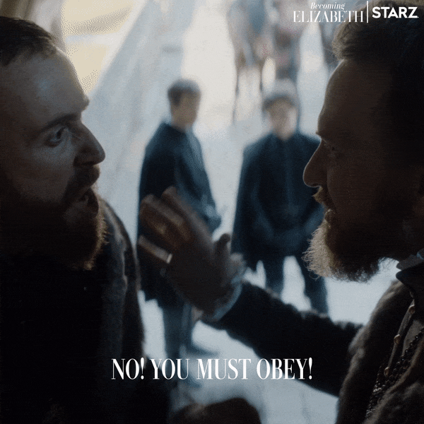 Angry Jamie Parker GIF by Becoming Elizabeth
