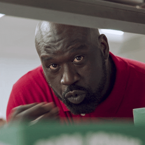 Kissing Shaquille O Neal GIF by Papa Johns