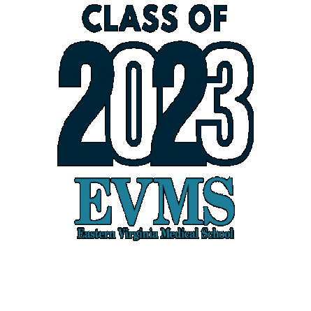 Graduation Graduate Sticker by Eastern Virginia Medical School