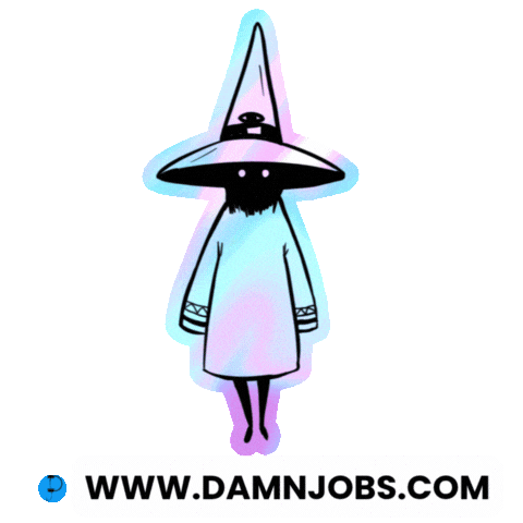 Halloween Sticker Sticker by Damnjobs