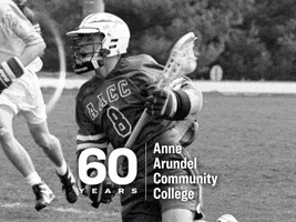 College Sports Lacrosse GIF by Anne Arundel Community College