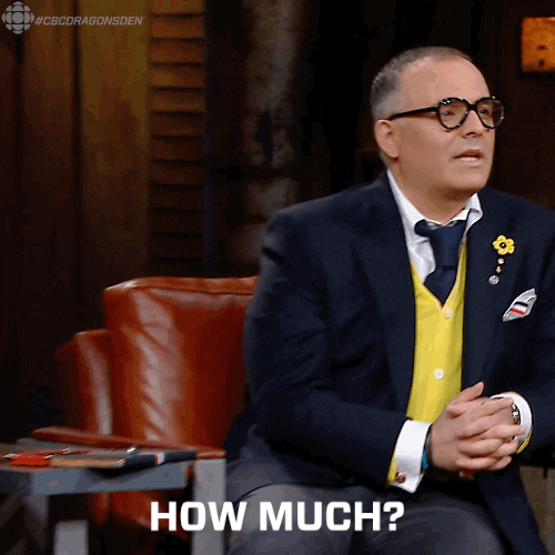 Dragons Den Price GIF by CBC