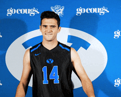 Sport Volleyball GIF by BYU Cougars