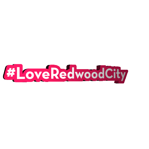 Bay Area California Sticker by Redwood City Improvement Assoc.