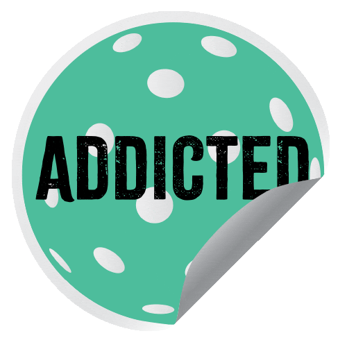 Pickleball Stay Salty Sticker by Salty Pickles Pod