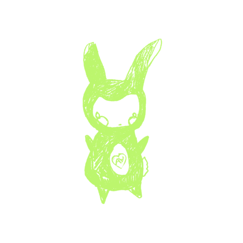 Bunny Rabbit Sticker by Amenity Ave