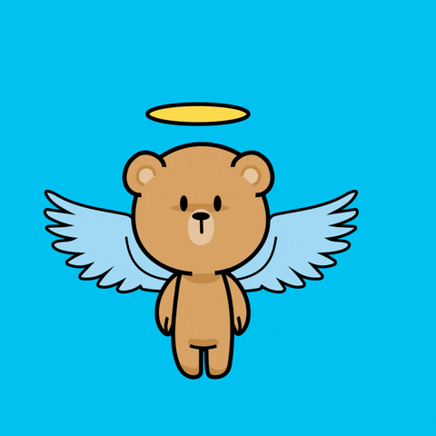 Guardian Angel Bear GIF by TheFactory.video