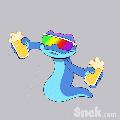 Day Off Party GIF by Snek