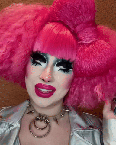 VenusEnvyDrag really seriously drag queen side eye GIF