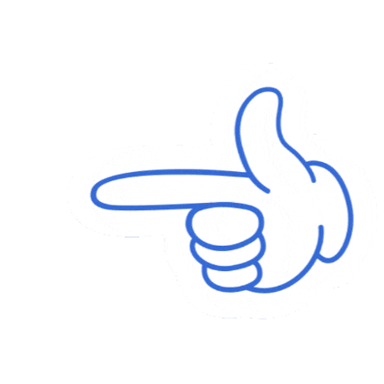 Hand Click Sticker by satukelas