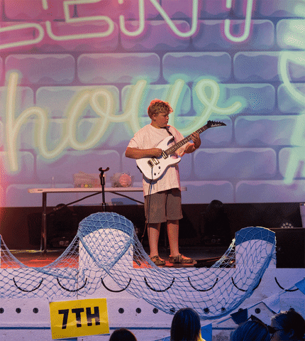 Summer Camp Guitar GIF by Green Valley Community Church