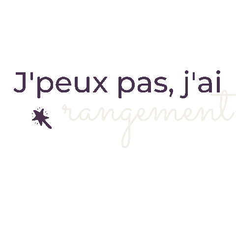 Tri Rangement Sticker by Ordahé