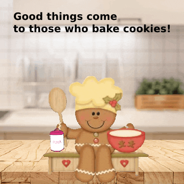 Christmas Gingerbread Cookie GIF