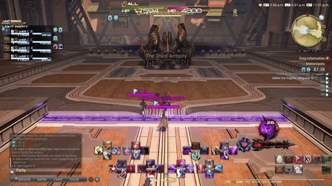 Tanking a boss gif
