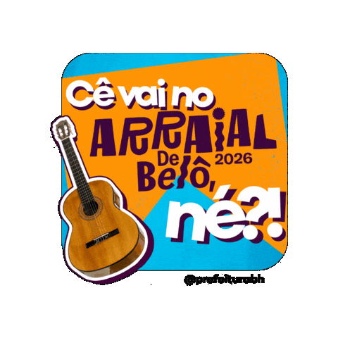 Festa Junina Sticker by prefeiturabh