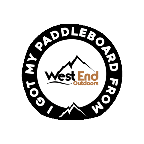 West End Adventure Sticker