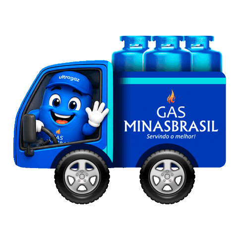 Entrega Ultragaz Sticker by Gás Minas Brasil