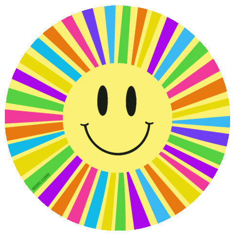 Happy Smiley Face Sticker