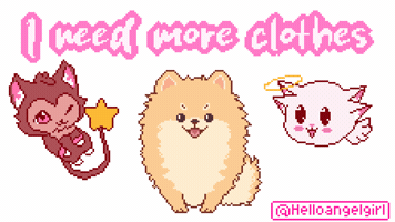 Shopping Pomeranian GIF by helloangelgirl