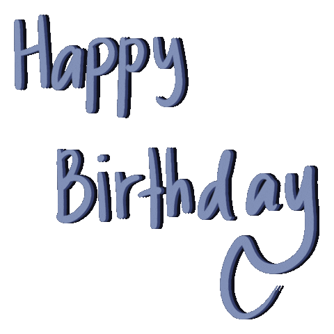 Happy Birthday Art Sticker