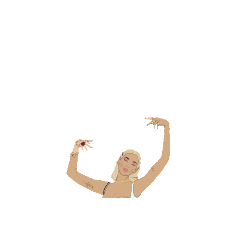 Girl Sticker