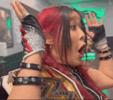 Shocked Io Shirai GIF