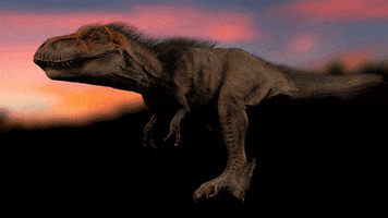 t rex dinosaur GIF by American Museum of Natural History
